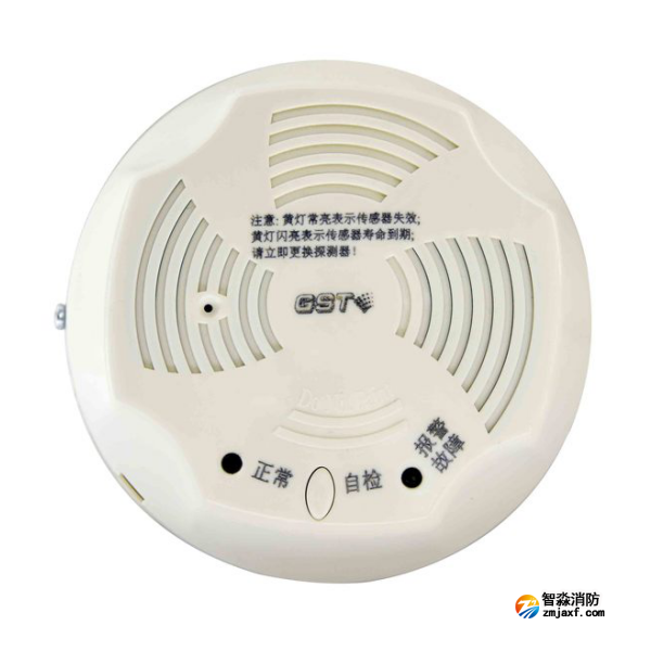 西藏海灣JT-GST001M點(diǎn)型可燃?xì)怏w報(bào)警探測(cè)器 家用天然氣吸頂